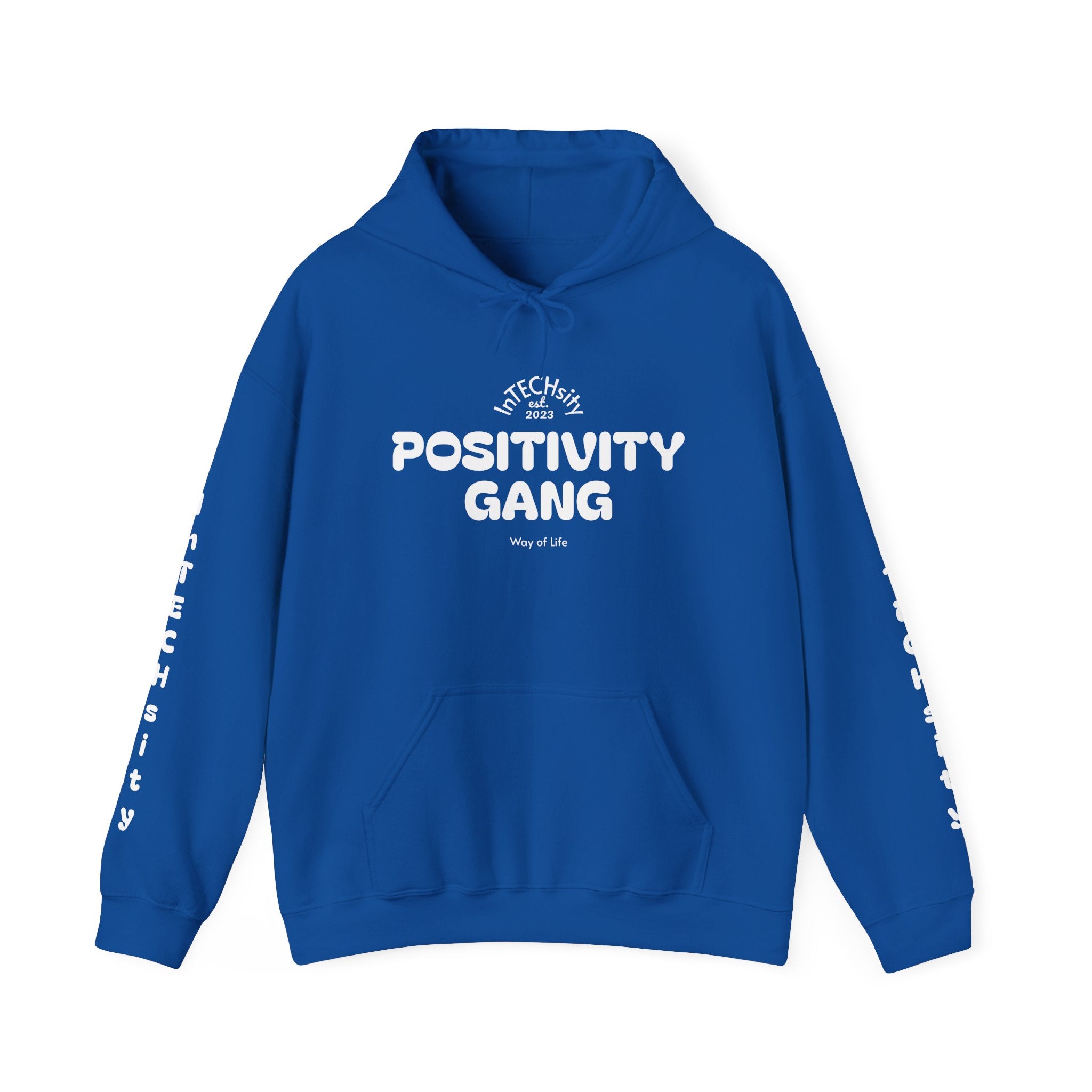 Positivity Gang Hoodie | Positive Vibes Graphic Hooded Sweatshirt