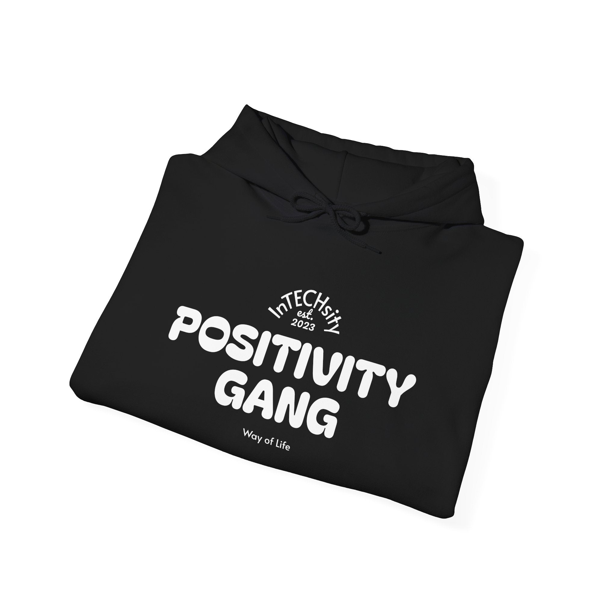 Positivity Gang Hoodie | Positive Vibes Graphic Hooded Sweatshirt
