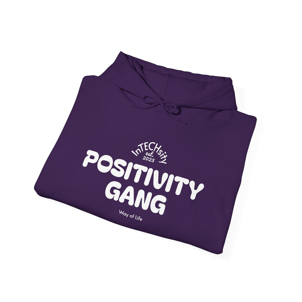 Positivity Gang Hoodie | Positive Vibes Graphic Hooded Sweatshirt
