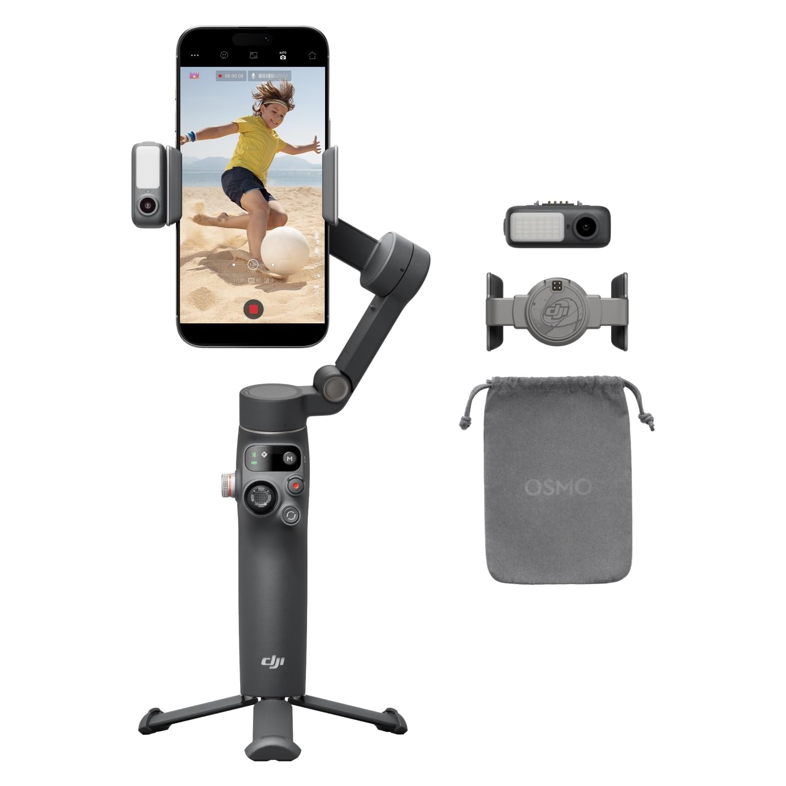 DJI Osmo Mobile 7P Gimbal with Multifunctiona