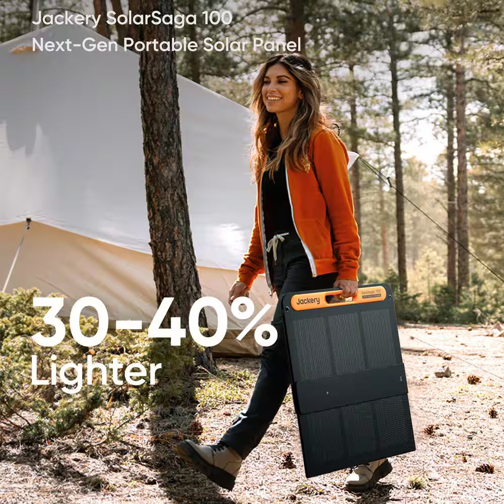 Solar Saga 100-Watt Portable Solar Panel, Weather Resistant