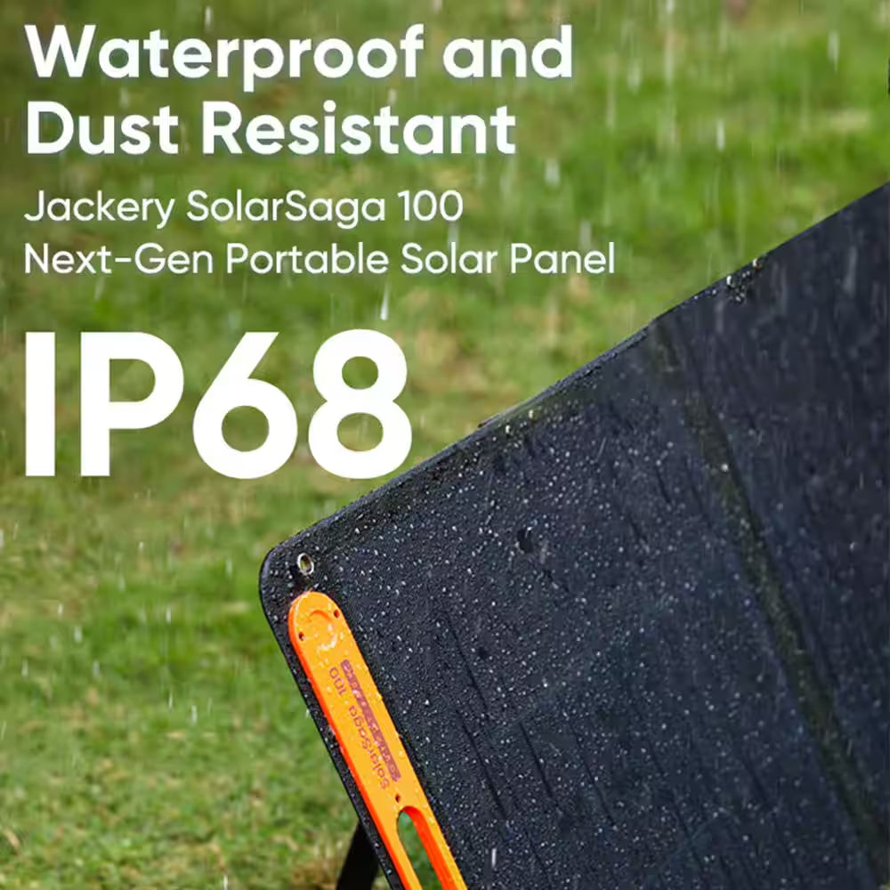 Solar Saga 100-Watt Portable Solar Panel, Weather Resistant