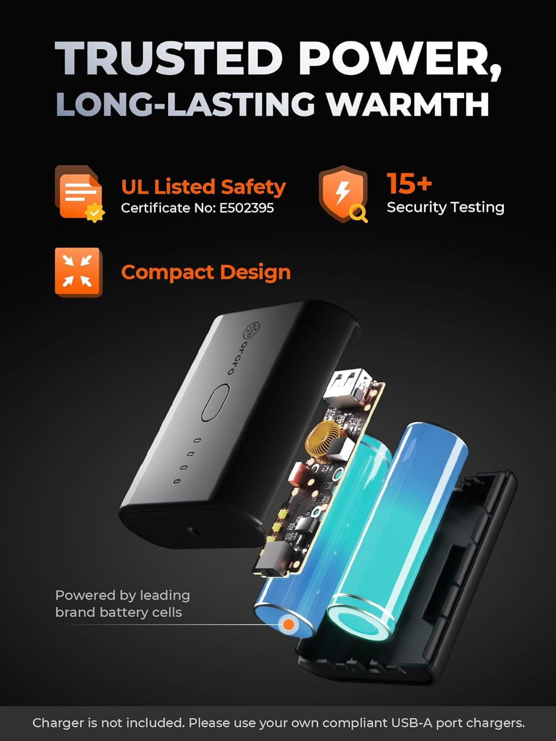 [Upgraded] 4-Zone Heated Hoodie with Heated Collar, Fleece Full-Zip Heated Sweatshirt Hoodie with Battery