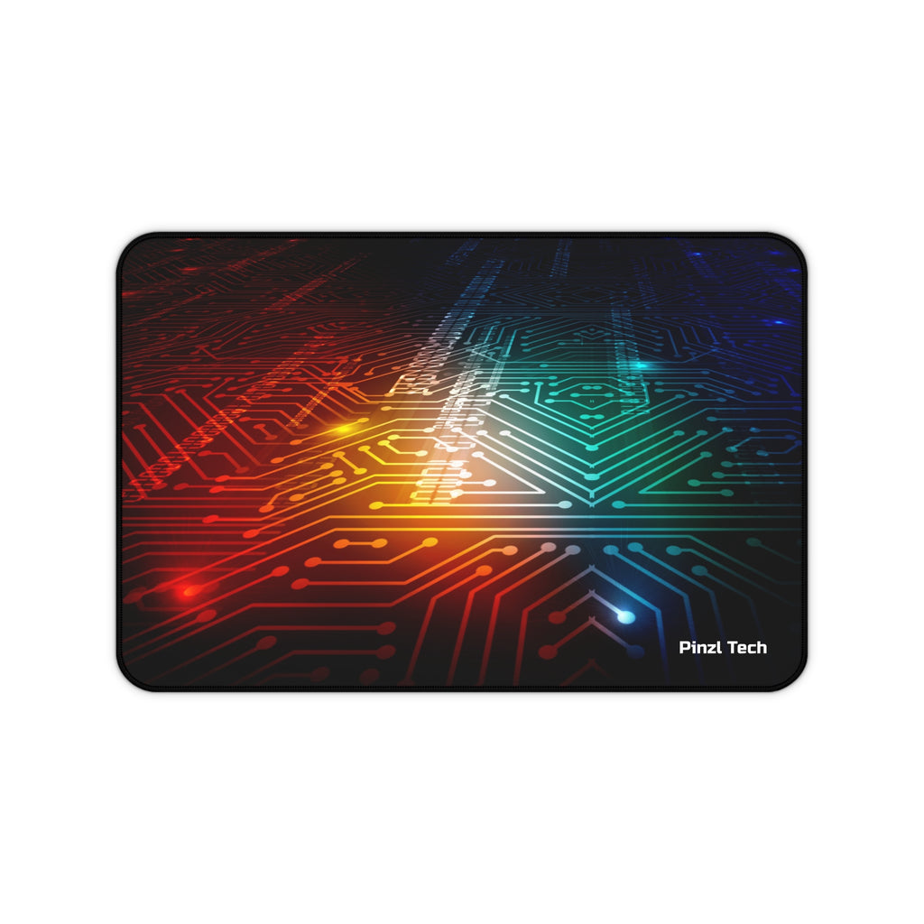 Pinzl Tech Circuit Desk Mat — Gaming/Workstation Mousepad