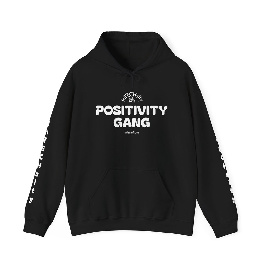 Positivity Gang Hoodie | Positive Vibes Graphic Hooded Sweatshirt