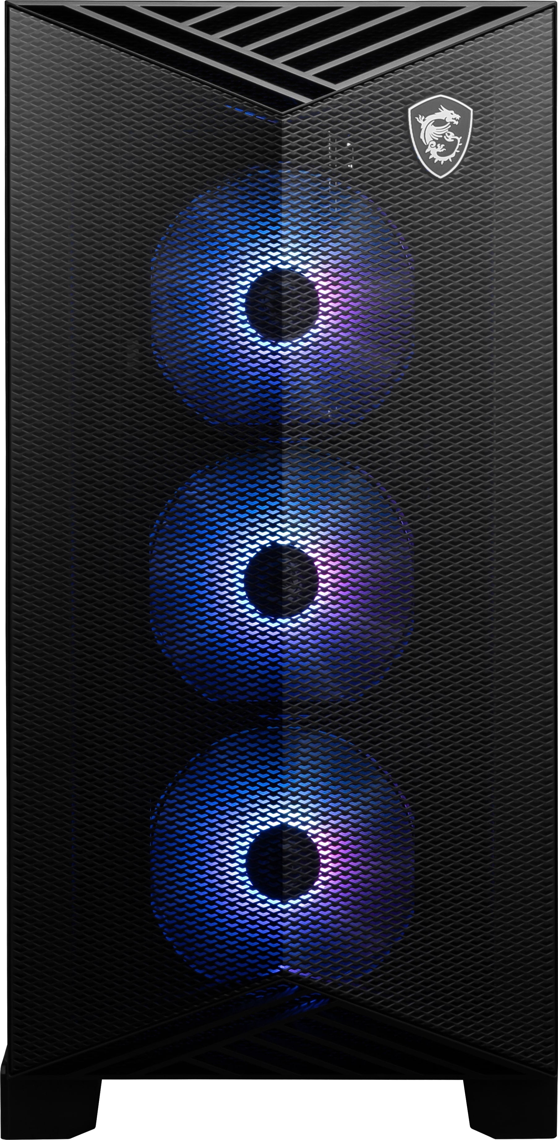 Aegis R2 Gaming Desktop Intel I5-14400F NVIDIA RTX 5060 - 16GB DDR5 1TB SSD Win 11 Black