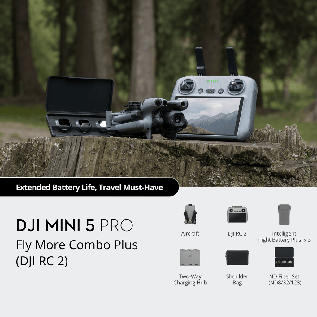 DJI Mini 5 Pro Fly More Combo plus (DJI RC 2)