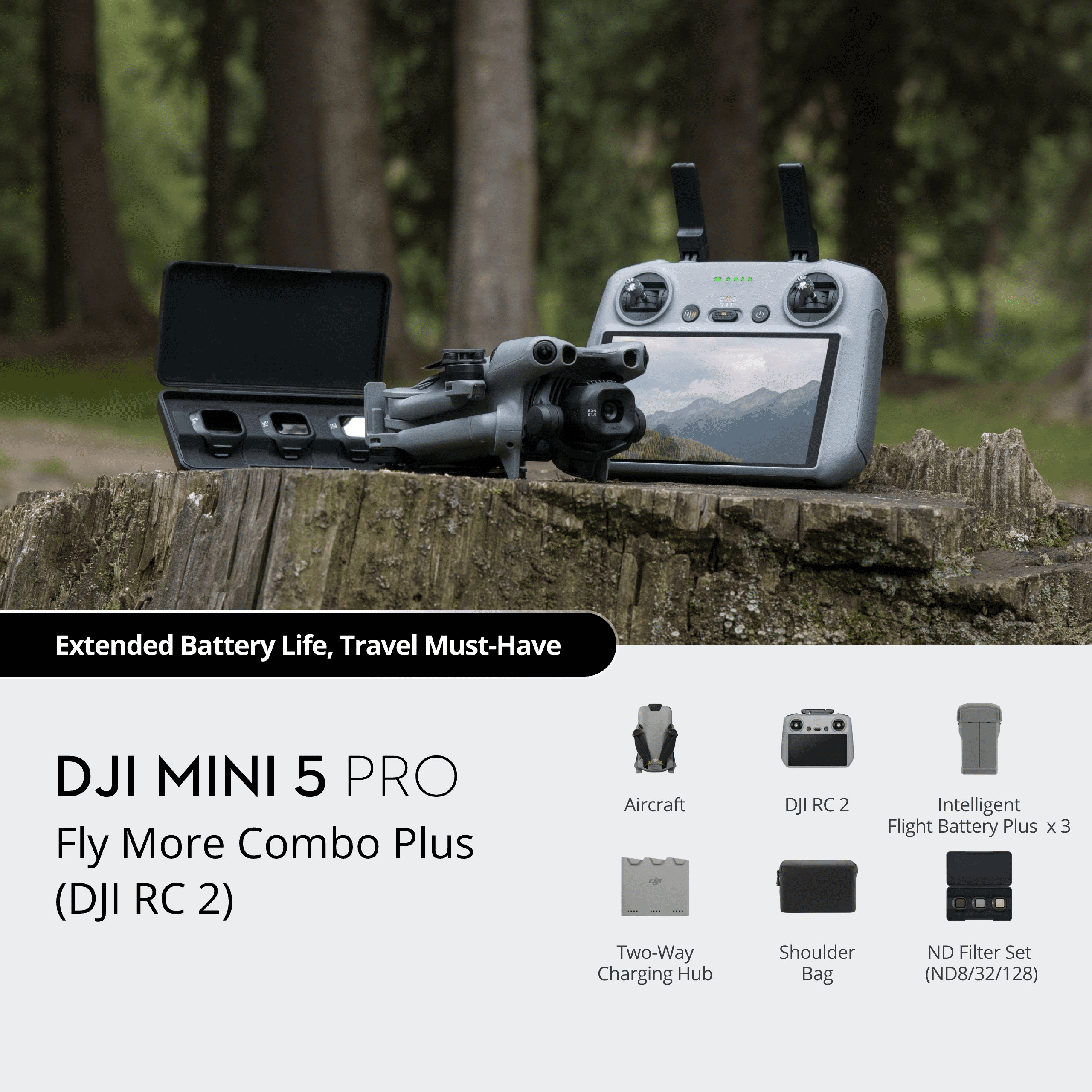 DJI Mini 5 Pro Fly More Combo plus (DJI RC 2)