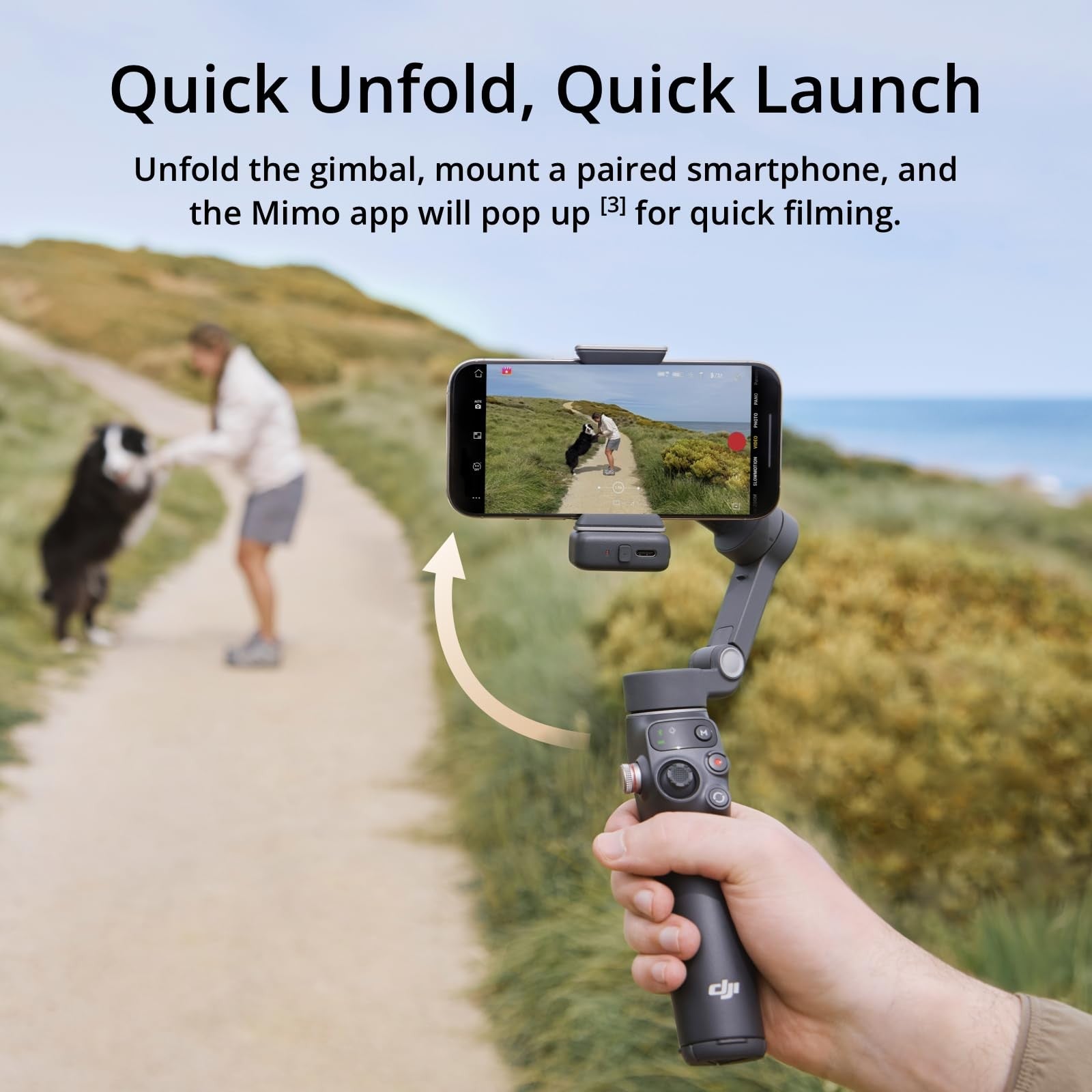DJI Osmo Mobile 7P Gimbal with Multifunctiona