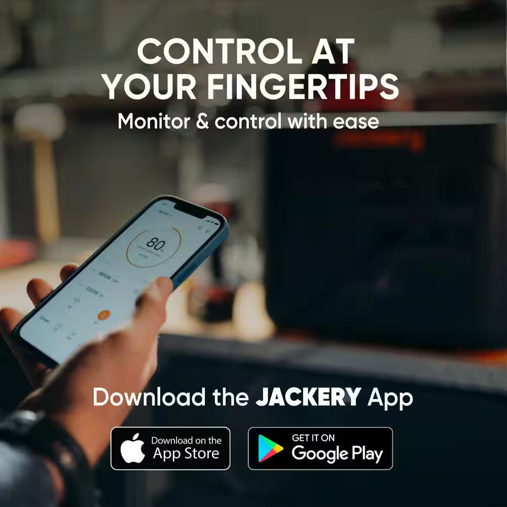 300W Continuous/600-Watt Peak Output Power Station Explorer 300 plus Push Button Start Battery Generator for Outdoors