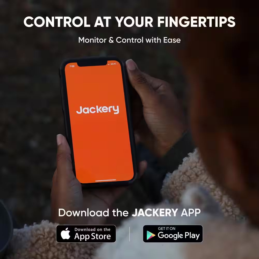 800-Watt Output/1600 Peak Portable Power Station Explorer 600 plus Push Button Start Battery Generator for Outdoors